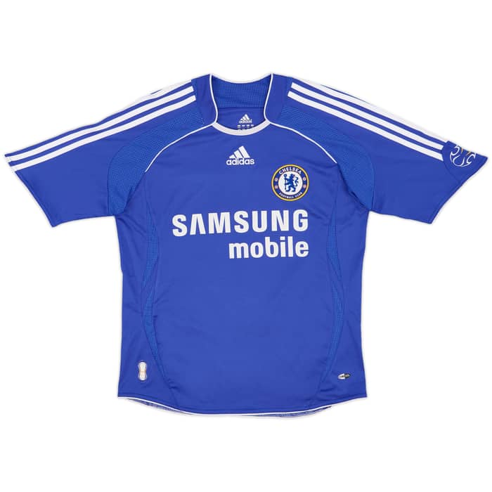 2006-08 Chelsea Home Shirt Lampard #8 - 8/10 - (L.Boys)