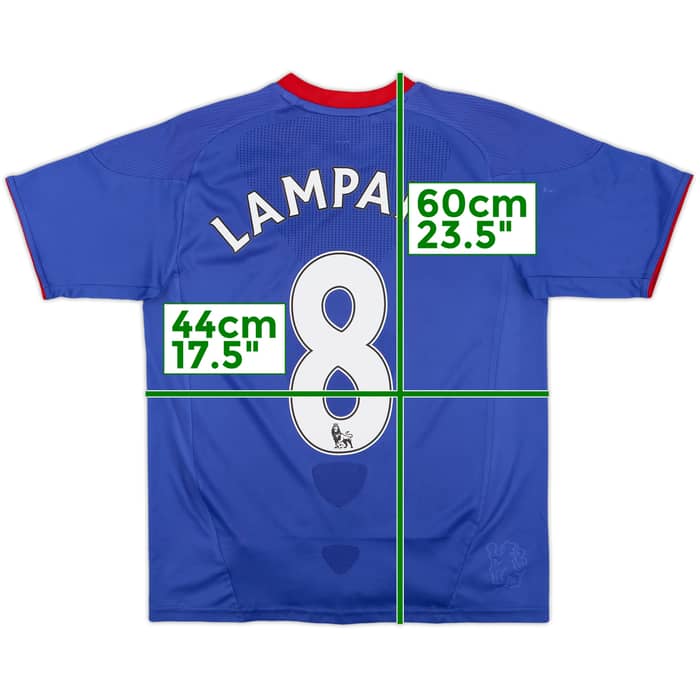 2010-11 Chelsea Home Shirt Lampard #8 - 8/10 - (M.Boys)