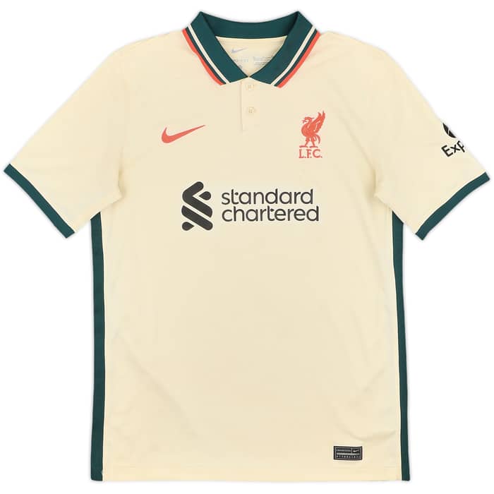 2021-22 Liverpool Away Shirt Firmino #9 - 8/10 - (XL.Boys)