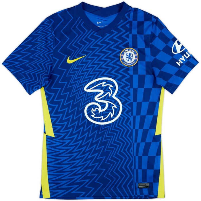 2021-22 Chelsea Home Shirt T.Silva #6 - 7/10 - (S)