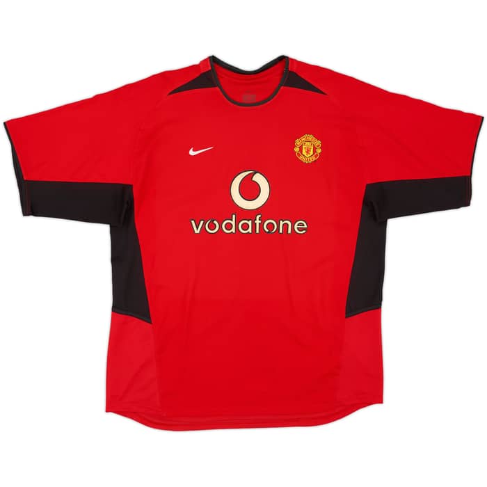 2002-04 Manchester United Home Shirt Ronaldo #7 - 6/10 - (XL)