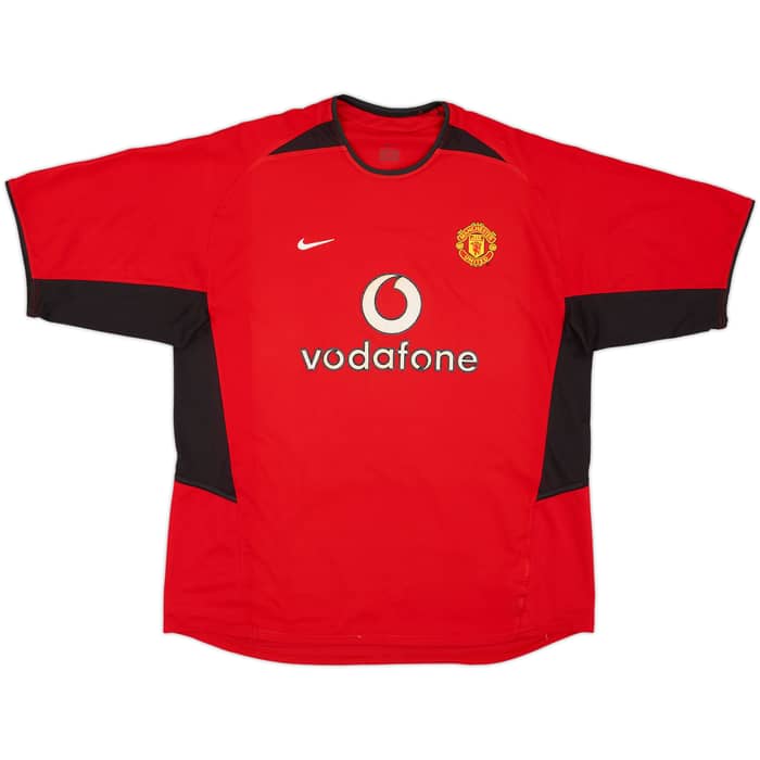 2002-04 Manchester United Home Shirt Keane #16 - 7/10 - (XL)
