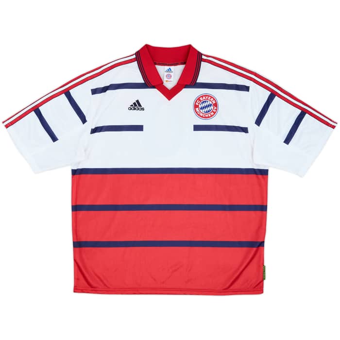 1998-00 Bayern Munich Player Issue Away Shirt Matthaus #10 - 10/10 - (XL)
