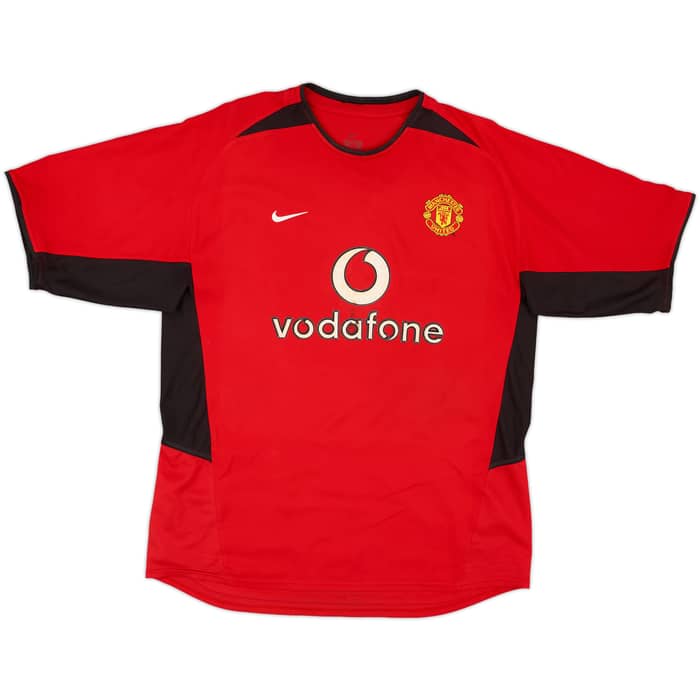 2002-04 Manchester United Home Shirt Keane #16 - 5/10 - (L)