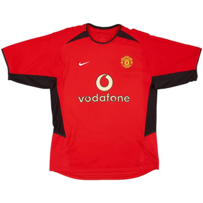 2002-04 Manchester United Home Shirt Ronaldo #7 - 6/10 - (L)