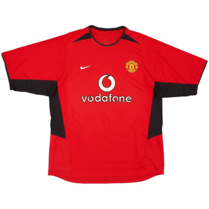 2002-04 Manchester United Home Shirt Ronaldo #7 - 7/10 - (L)