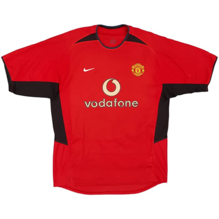 2002-04 Manchester United Home Shirt Keane #16 - 5/10 - (L)