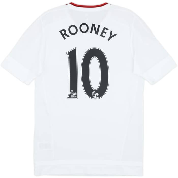 2015-16 Manchester United Player Issue Away Shirt Rooney #10 - 8/10 - (M)