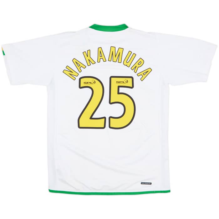 2006-08 Celtic European Shirt Nakamura #25 - 8/10 - (M)