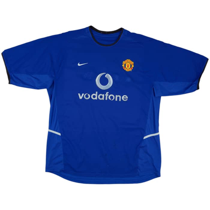 2002-03 Manchester United Third Shirt Beckham #7 - 4/10 - (XL)