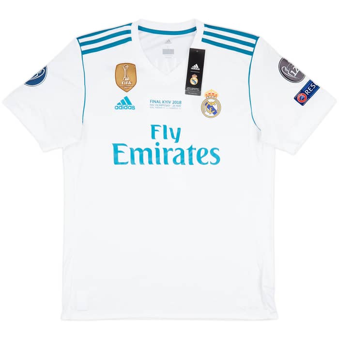 2017-18 Real Madrid 'Final Kyiv 2018' Home Shirt Ronaldo #7 (L)