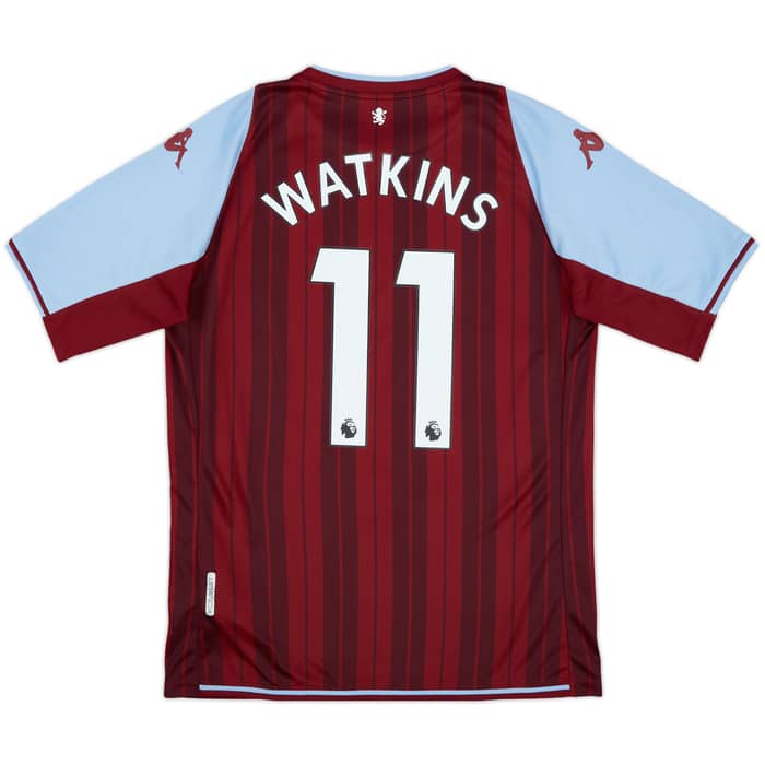 2021-22 Aston Villa Home Shirt Watkins #11 - 7/10 - (L)