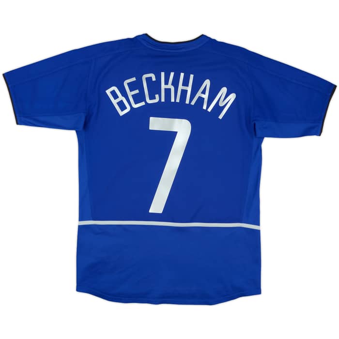 2002-03 Manchester United Third Shirt Beckham #7 - 5/10 - (XL.Boys)