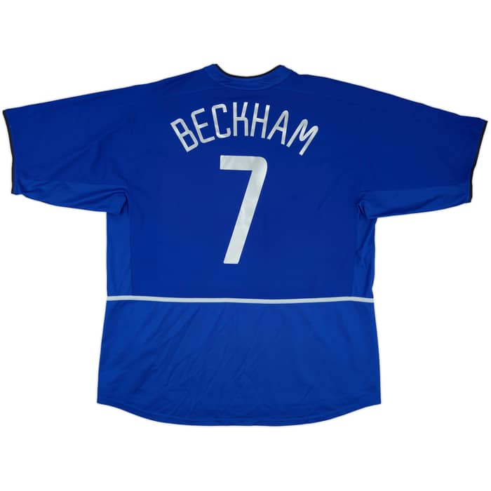 2002-03 Manchester United Third Shirt Beckham #7 - 6/10 - (XXL)
