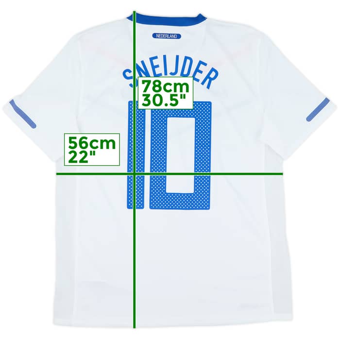 2010-11 Netherlands Away Shirt Sneijder #10 (L)