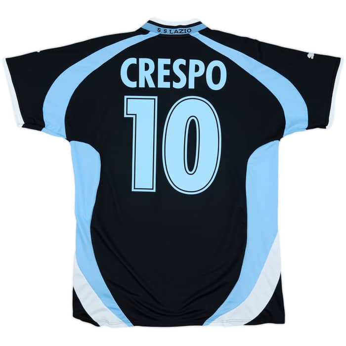 1999-00 Lazio Away Shirt Crespo #10 - 7/10 - (L)