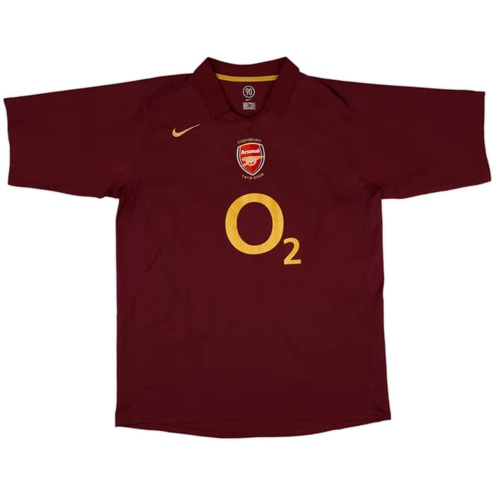 2005-06 Arsenal Home Shirt Henry #14 - 10/10 - (XL)