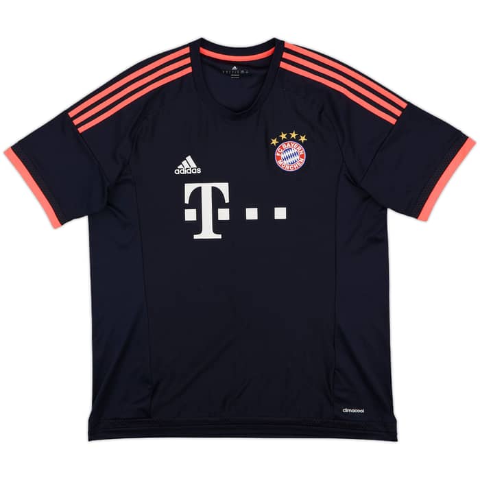 2015-16 Bayern Munich Third Shirt Thiago #6 - 9/10 - (XL)