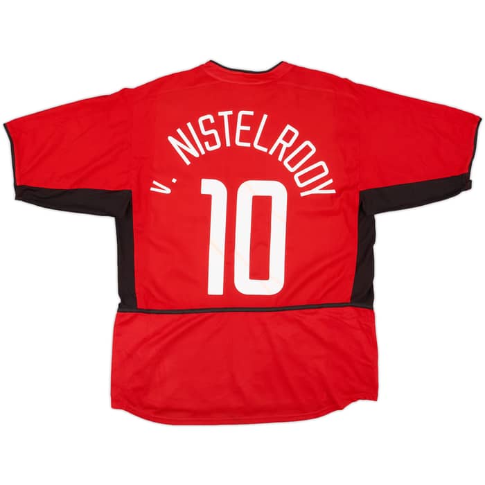 2002-04 Manchester United Home Shirt v.Nistelrooy #10 - 5/10 - (XL)