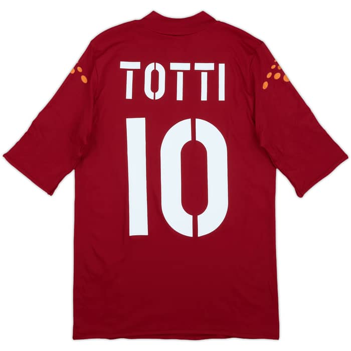 2003-04 Roma Home Shirt Totti #10 (S)