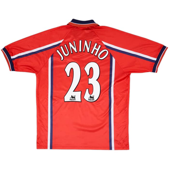 1999-00 Middlesbrough Home Shirt Juninho #23 - 7/10 - (XL)
