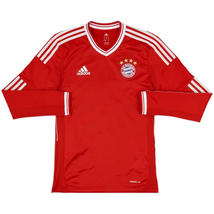 2013-14 Bayern Munich Player Issue L/S Shirt Robben #10 - 7/10 - (S)