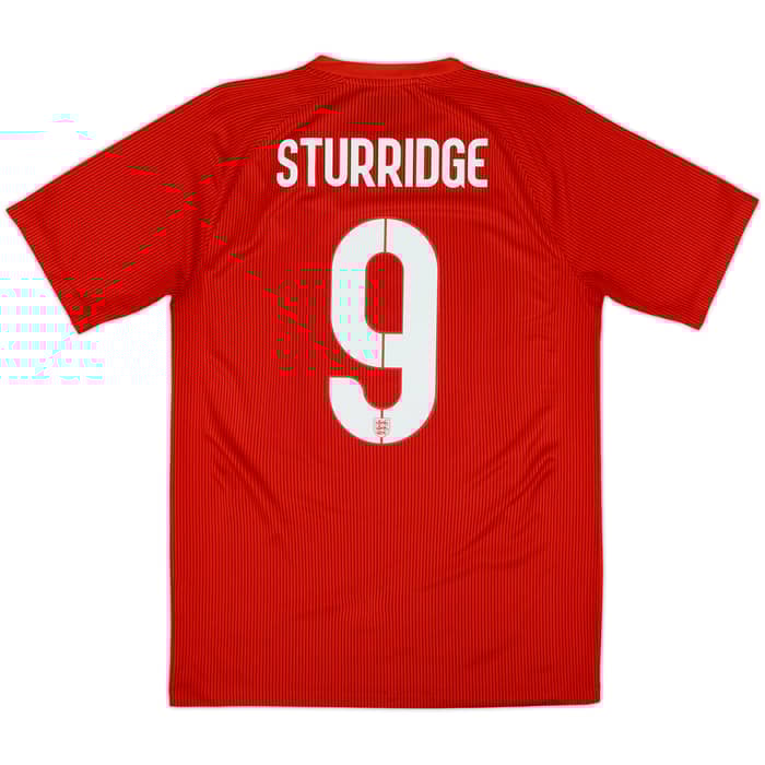 2014-15 England Away Shirt Sturridge #9 - 8/10 - (M)