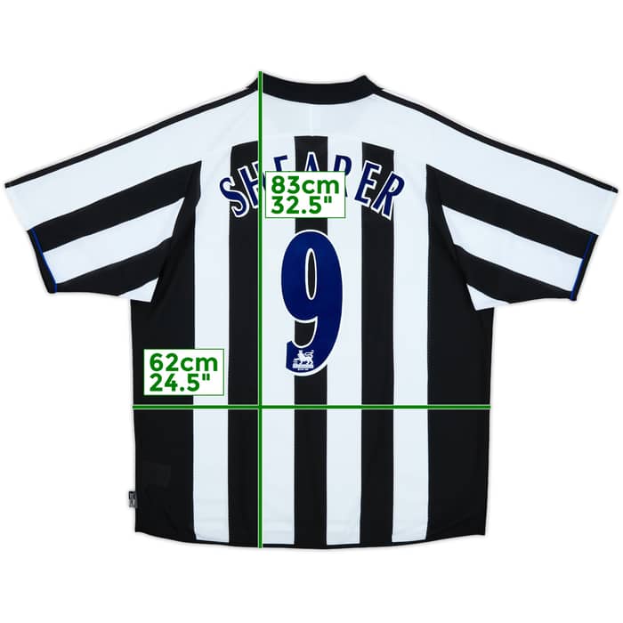 2003-05 Newcastle Home Shirt Shearer #9 - 5/10 - (XL)