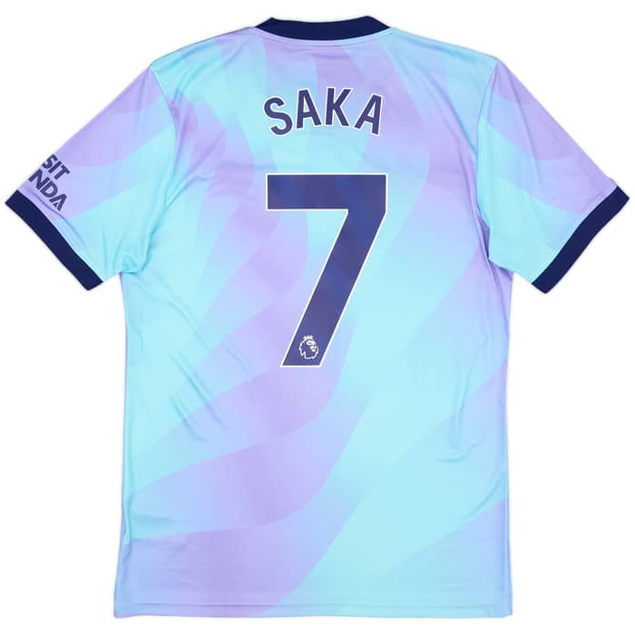 2024-25 Arsenal Third Shirt Saka #7 - 8/10 - (M)