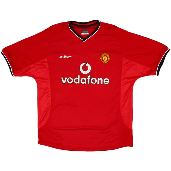 2000-02 Manchester United Home Shirt Veron #20 - 8/10 - (L)