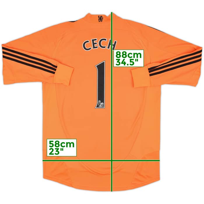 2008-09 Chelsea GK Shirt Cech #1 - 8/10 - (L)