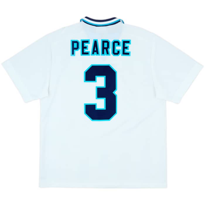 1995-97 England Home Shirt Pearce #3 - 9/10 - (XL)