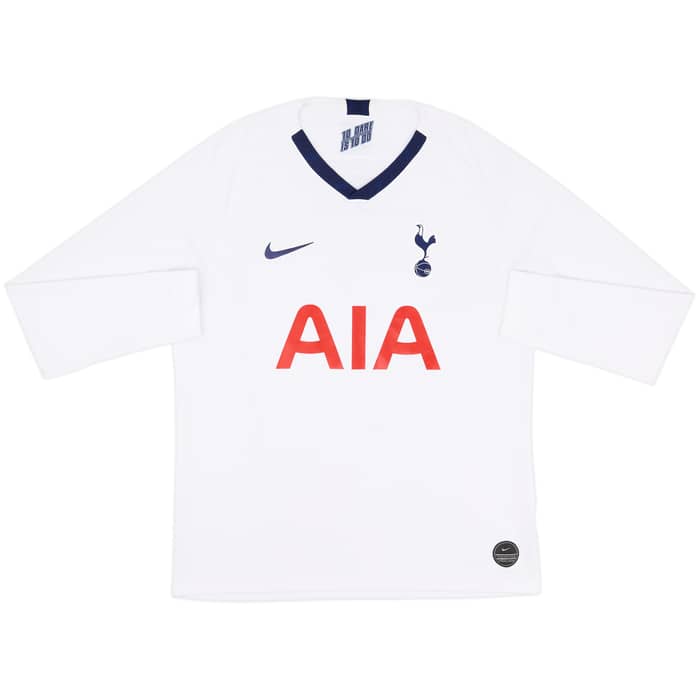 2019-20 Tottenham Home L/S Shirt Son #7 - 10/10 - (L)