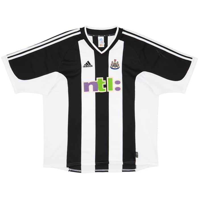 2001-03 Newcastle Home Shirt Shearer #9 - 8/10 - (XXL)