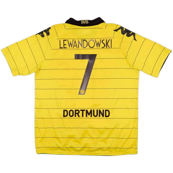 2010-11 Borussia Dortmund Home Shirt Lewandowski #7 - 5/10 - (XXL)