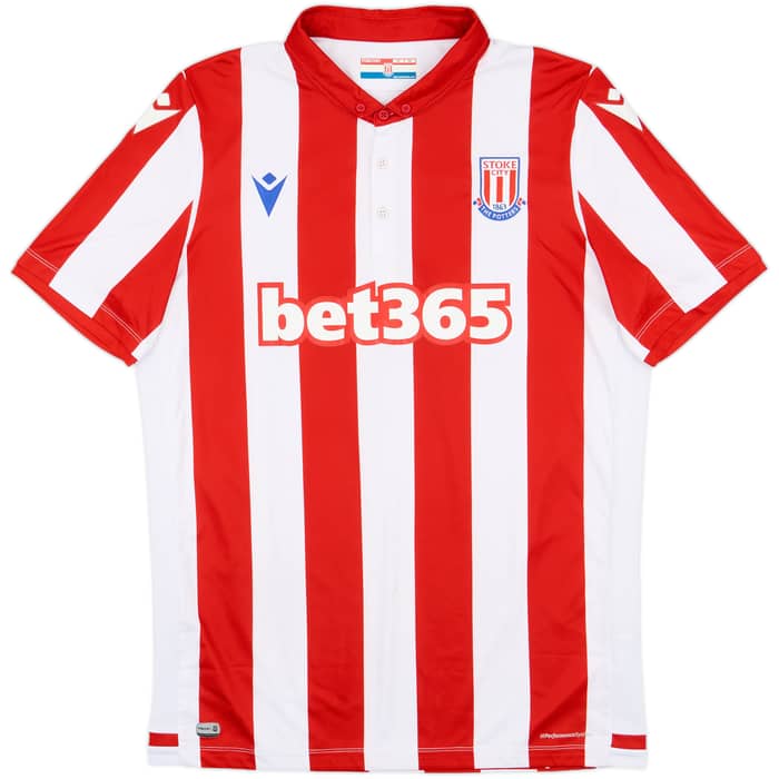 2019-20 Stoke City Home Shirt Allen #4 - 8/10 - (XXL)