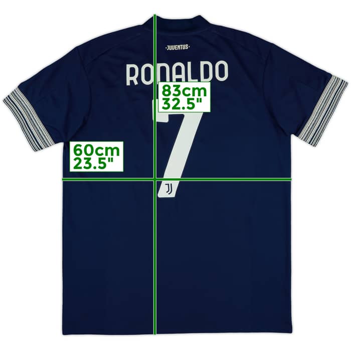 2020-21 Juventus Away Shirt Ronaldo #7 - 9/10 - (XL)