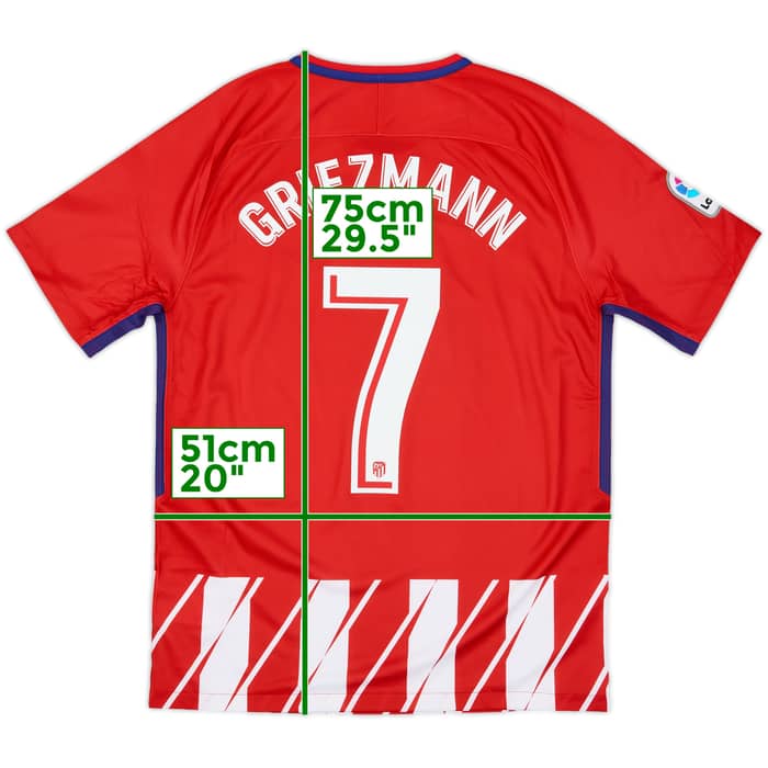 2018-19 Atletico Madrid Home Shirt Griezmann #7 (M)