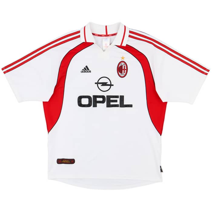 2000-02 AC Milan Away Shirt Shevchenko #7 - 7/10 - (XL)