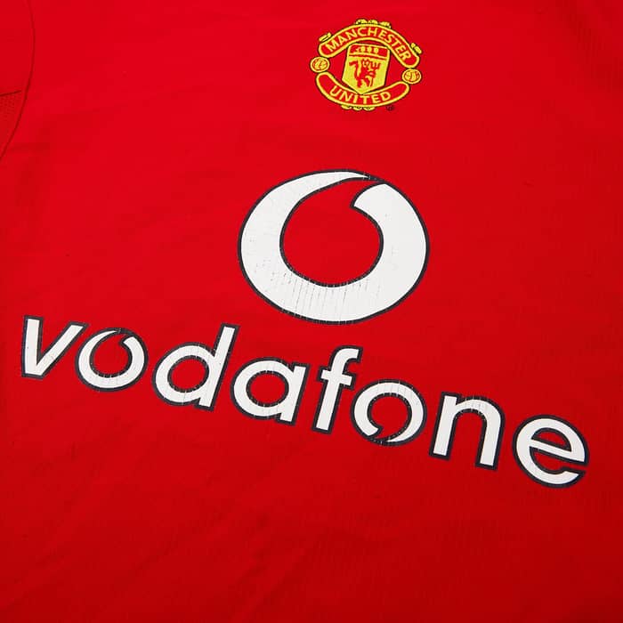 2004-06 Manchester United Home Shirt Rooney #8 - 7/10 - (S)