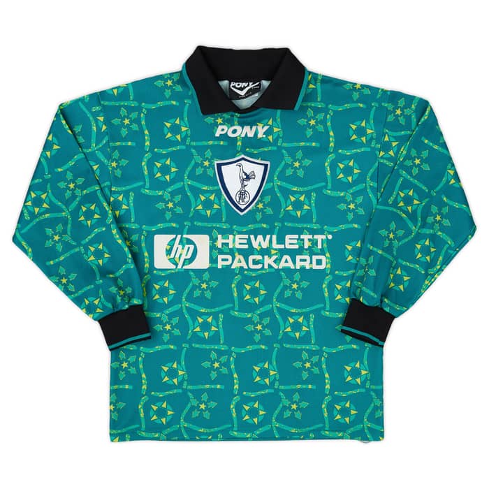 1996-97 Tottenham GK Shirt Walker #1 - 8/10 - (Y)