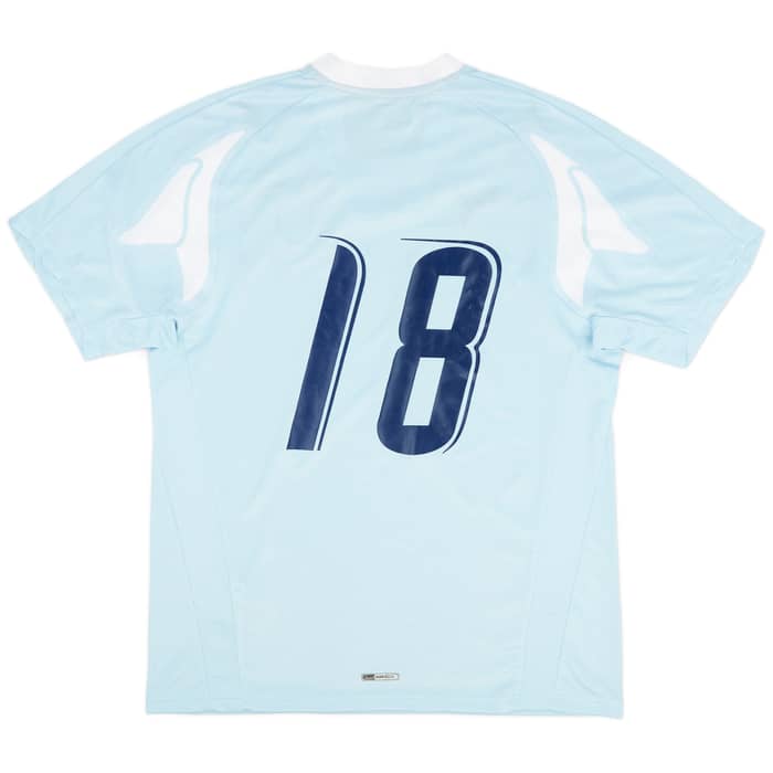 2007-08 Lazio Home Shirt #18 - 8/10 - (L)