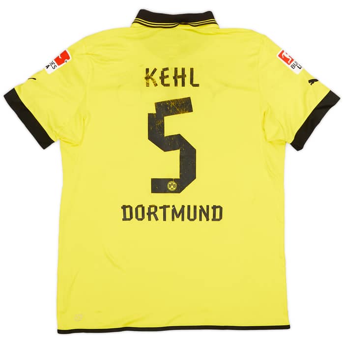 2012-13 Borussia Dortmund Home Shirt Kehl #5 - 5/10 - (XXL)