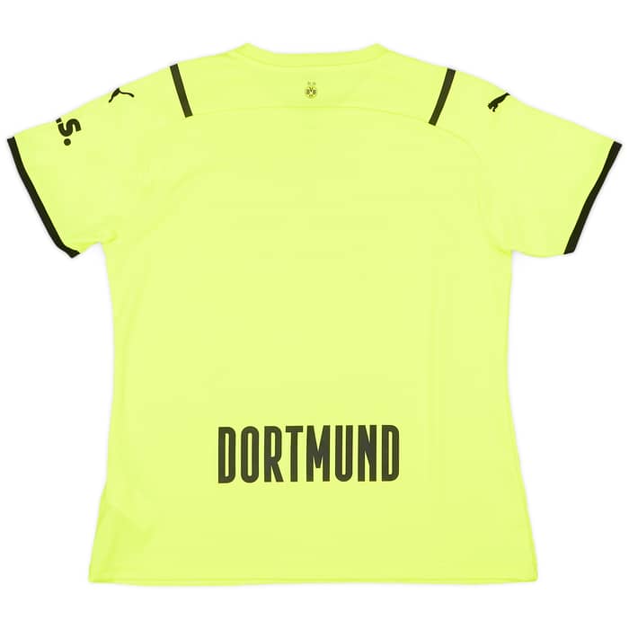 2021-22 Borussia Dortmund European Home Shirt - 10/10 - (Women's L)