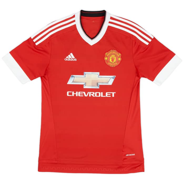 2015-16 Manchester United Home Shirt Martial #9 - 8/10 - (S)