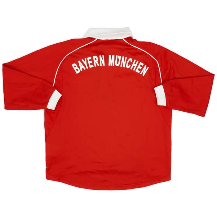 2005-06 Bayern Munich Home L/S Shirt - 8/10 - (S.Boys)