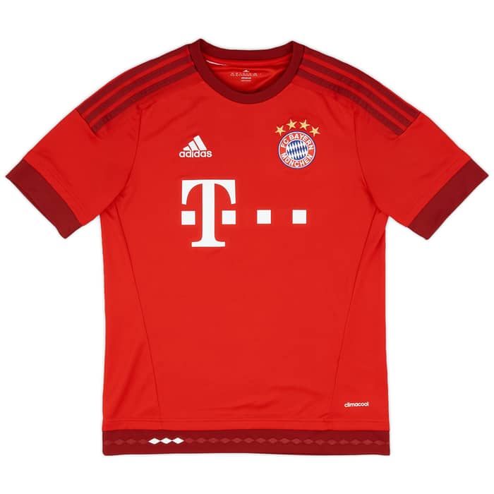 2015-16 Bayern Munich Home Shirt - 8/10 - (XL.Boys)