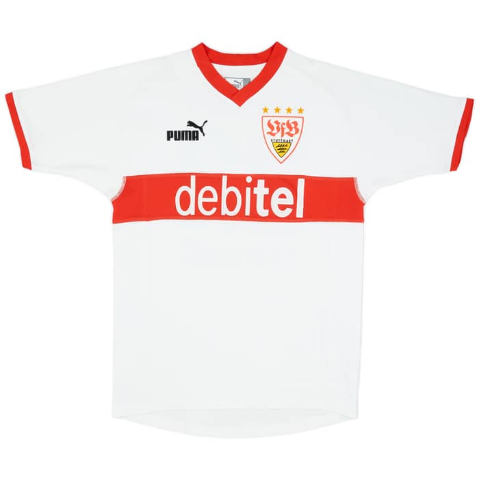 2003-04 Stuttgart Home Shirt Kuranyi #22 - 6/10 - (S)