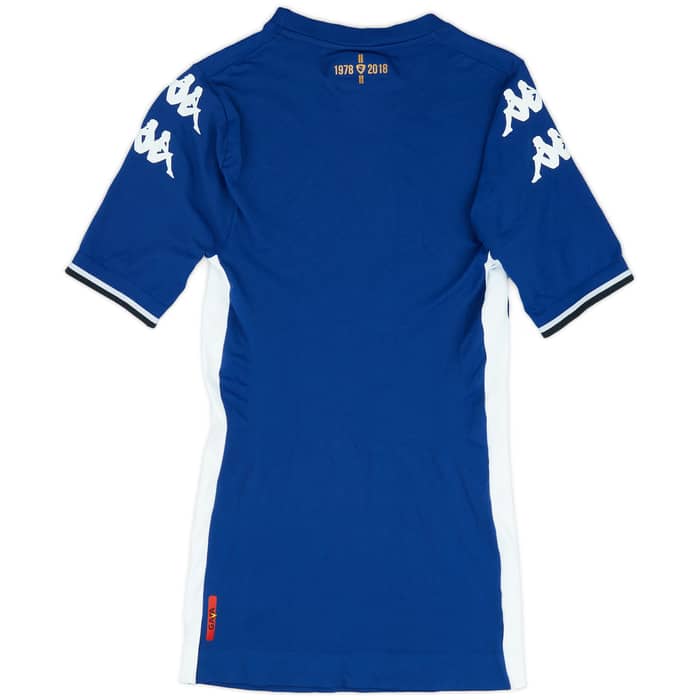 2017-19 SC Bastia Authentic Home Shirt - 9/10 - (L/XL)
