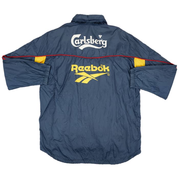 1997-98 Liverpool Reebok Hooded Rain Jacket - 7/10 - (XL)